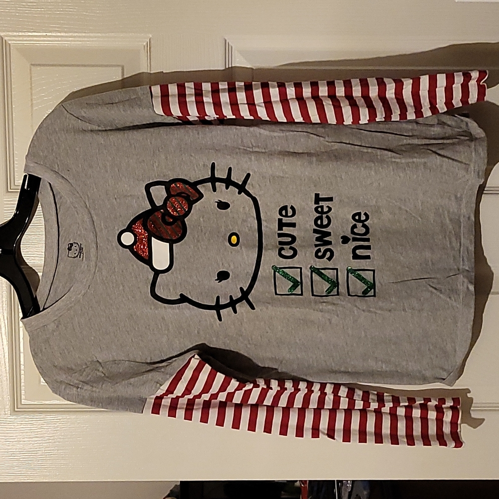 Hello Kitty juniors Santa Shirt